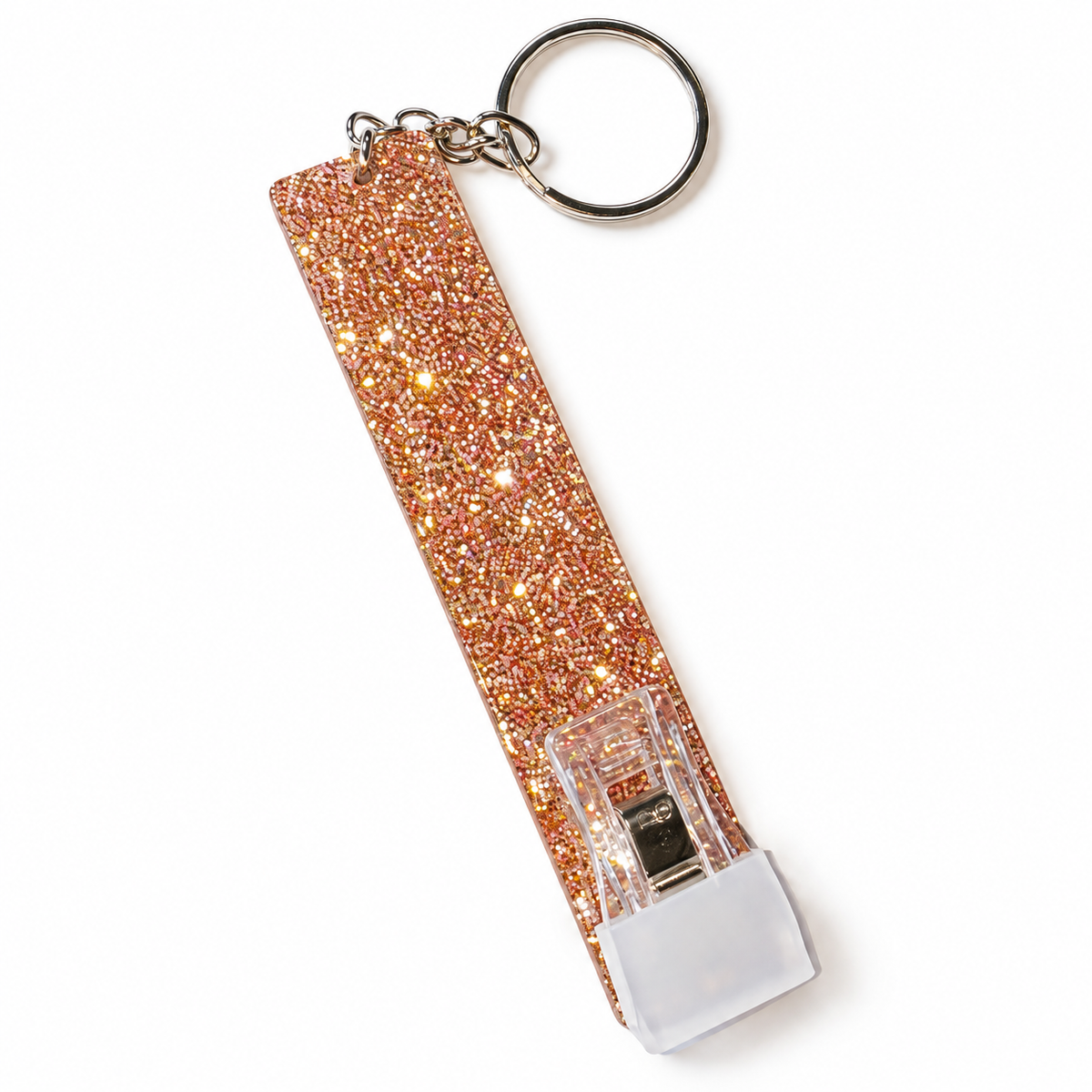 Llavero con pinza para tarjetas
