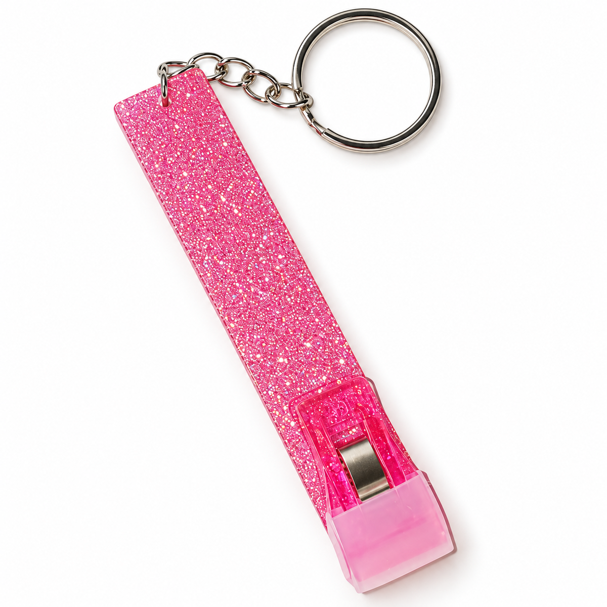 Llavero con pinza para tarjetas