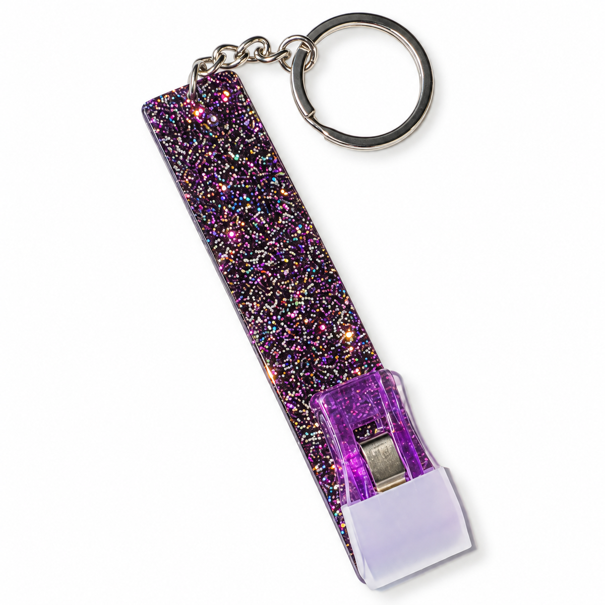 Llavero con pinza para tarjetas