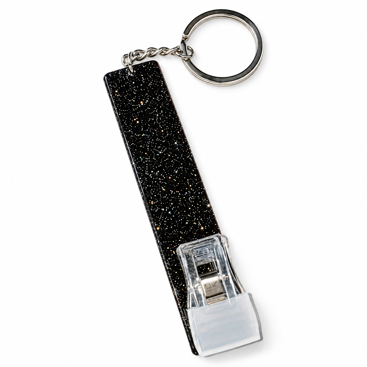 Llavero con pinza para tarjetas