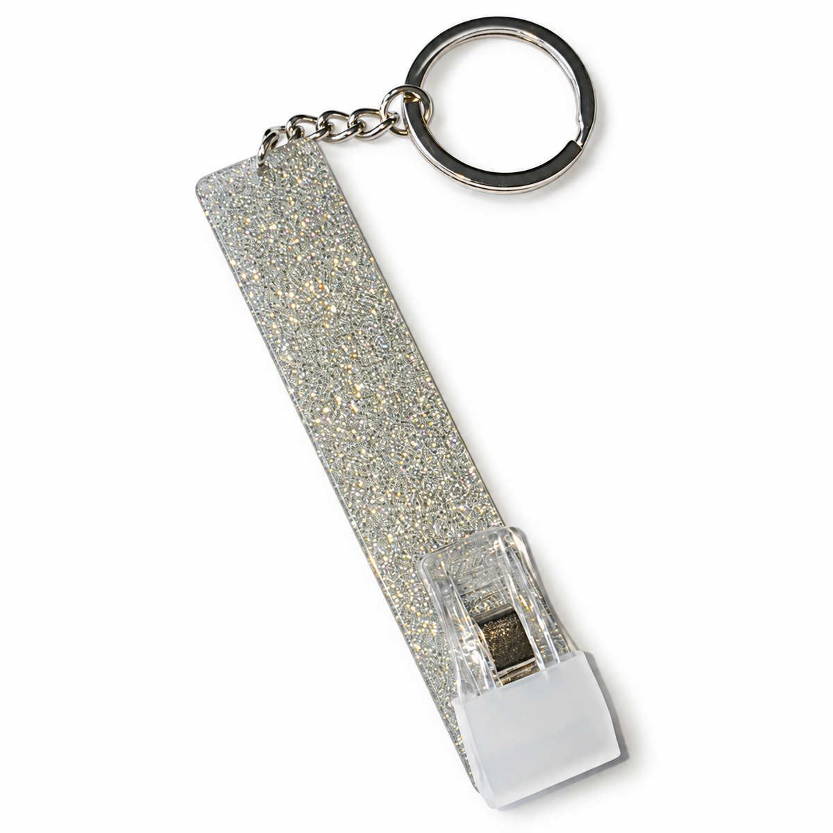 Llavero con pinza para tarjetas
