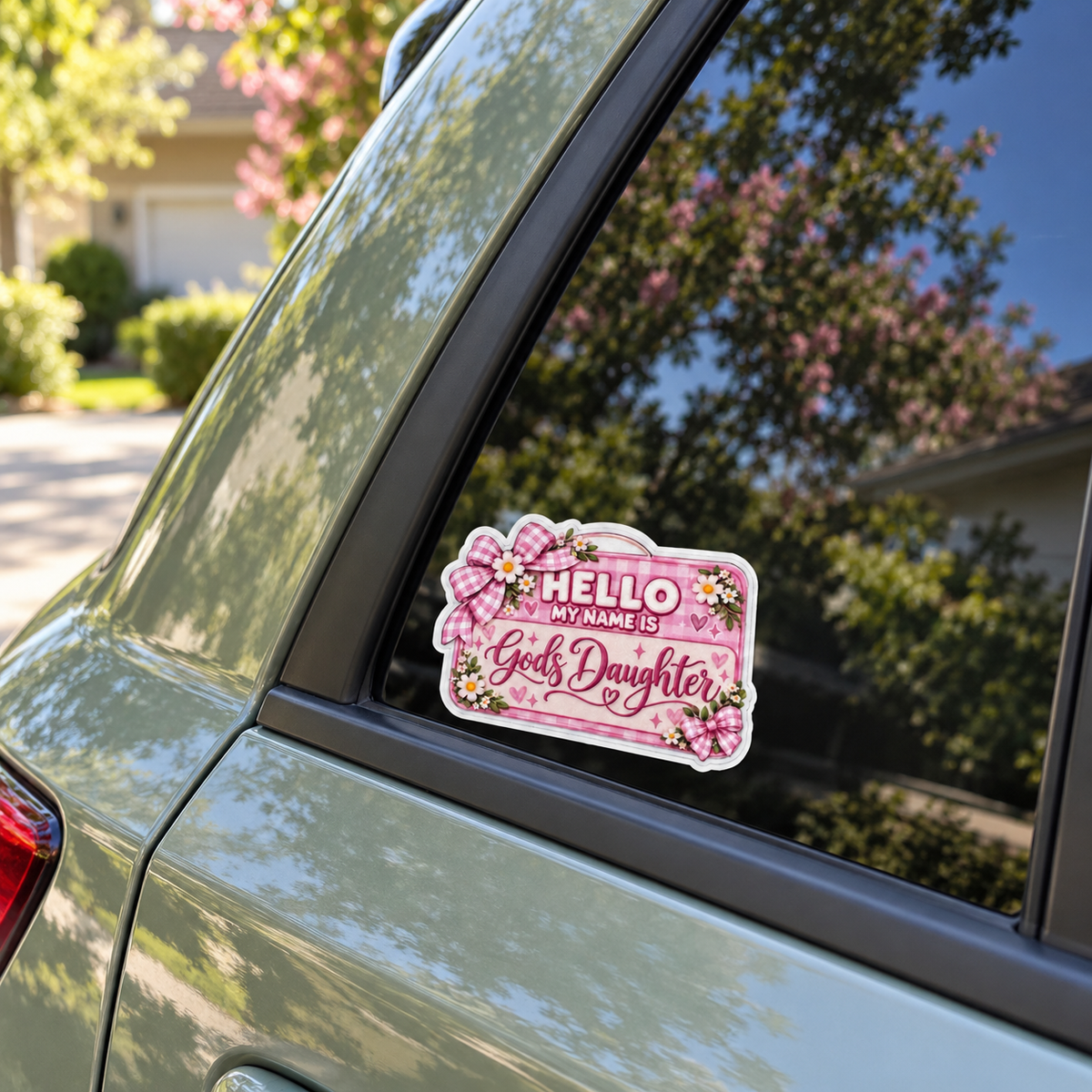 God’s Daughter Name Tag